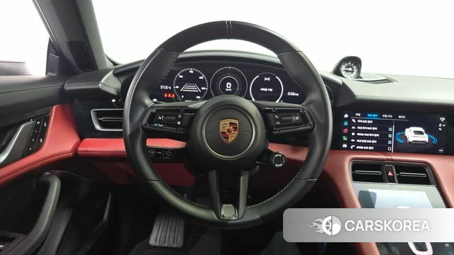 Porsche Taycan 2023 Серебристо-серый из Кореи, фото 3