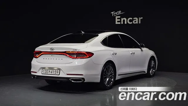 Hyundai Grandeur IG 2018 Белый из Кореи, фото 3