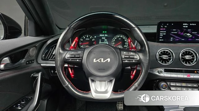 Kia Stinger Meister 2021 Темно-зеленый из Кореи, фото 3