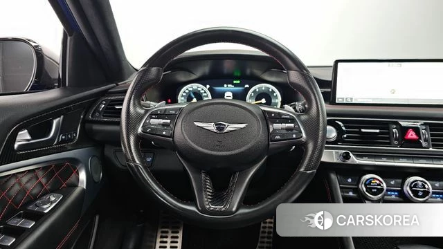 Genesis The New G70 2021 Синий из Кореи, фото 3