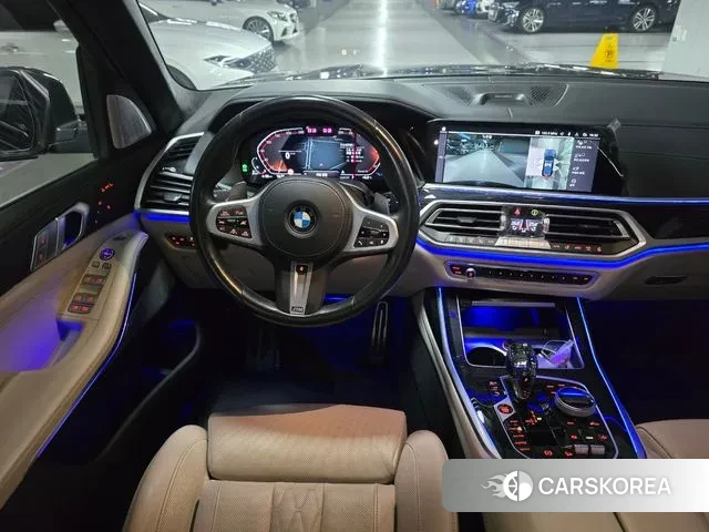 BMW X7 (G07) 2021 Черный из Кореи, фото 3