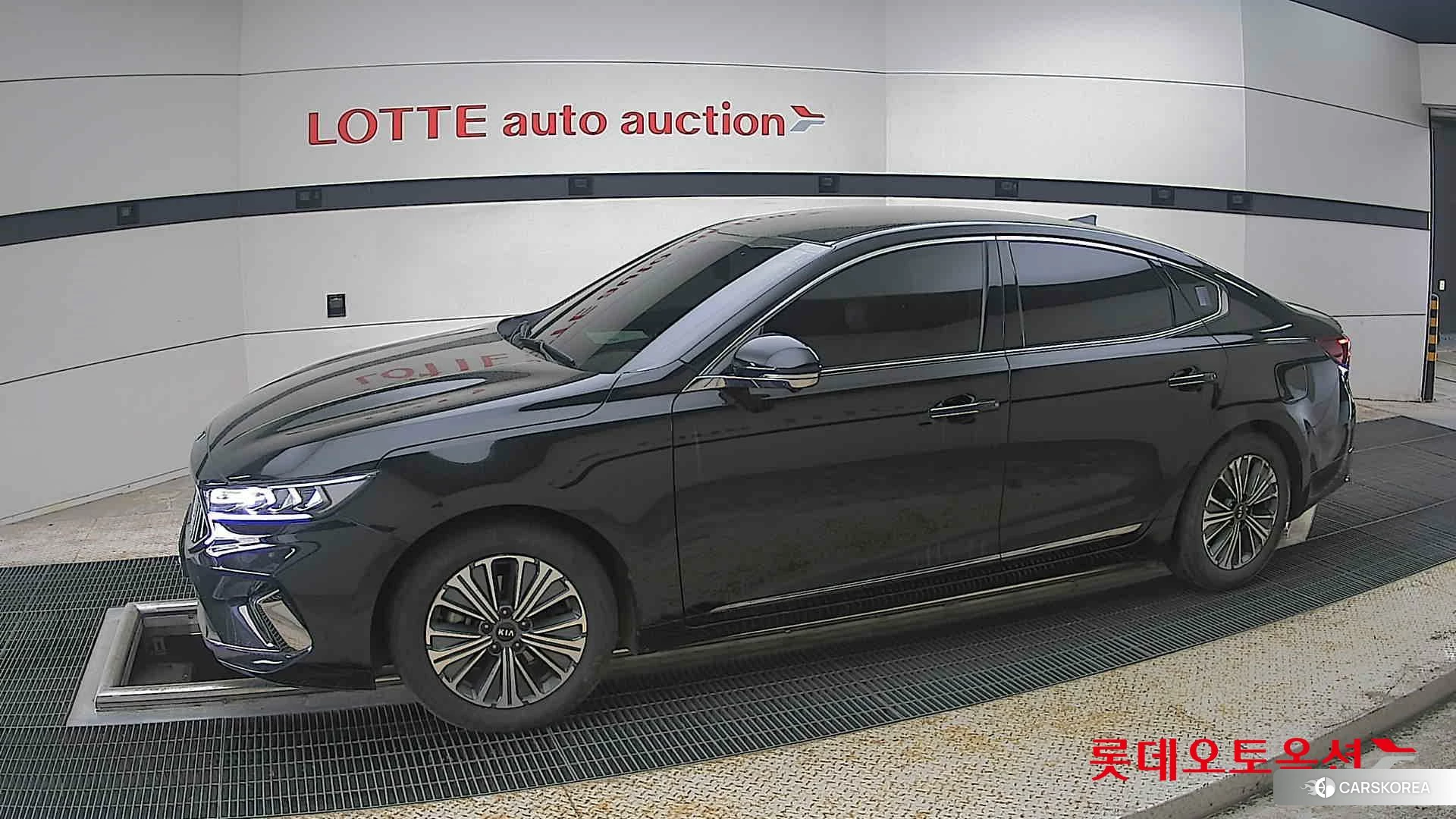 Kia K7 Hybrid 2020 Aurora Black Pearl из Кореи, фото 3