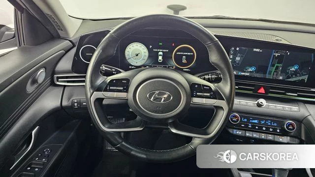 Hyundai Avante (CN7) 2021 Белый из Кореи, фото 3