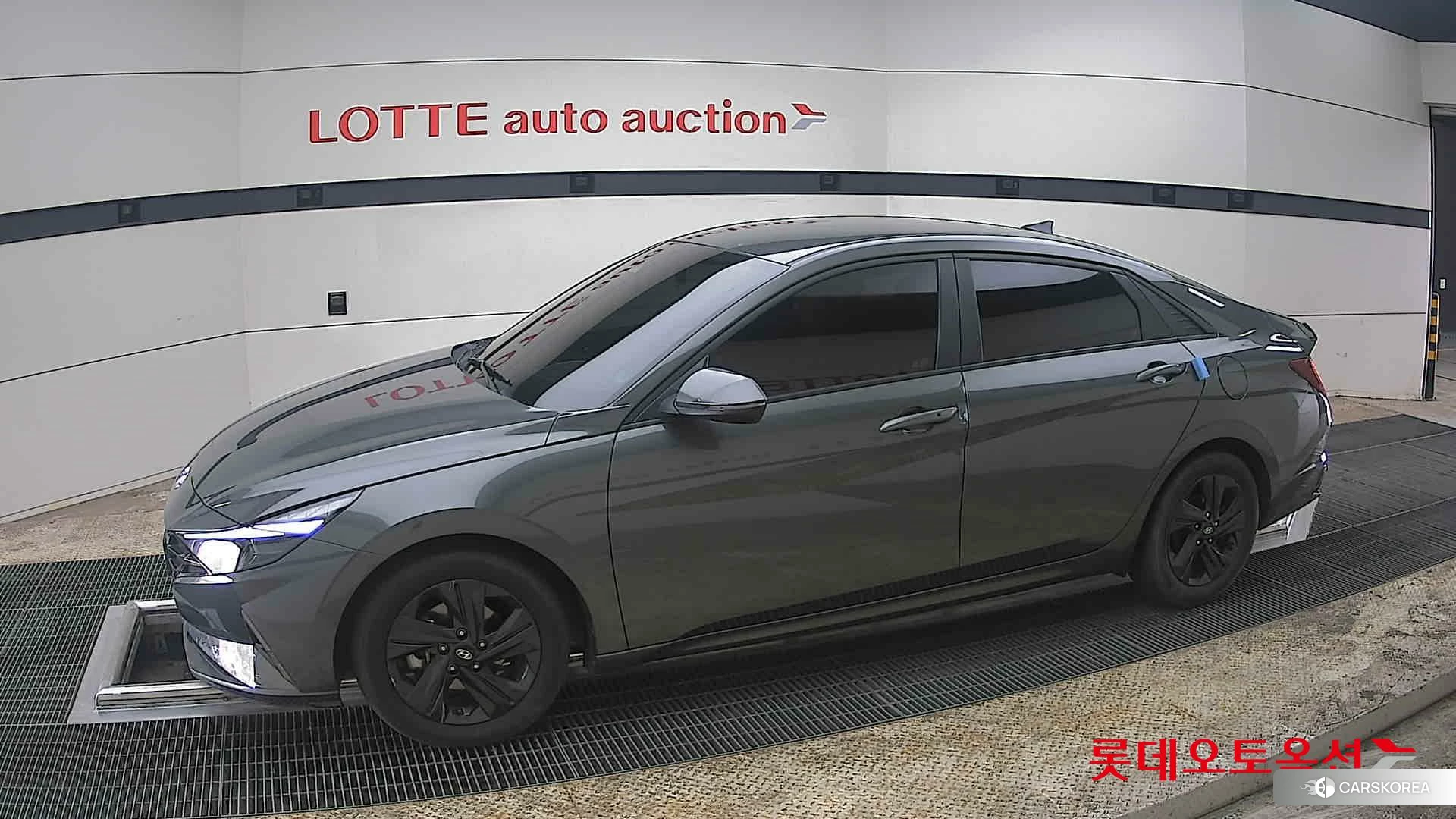 Hyundai Avante Hybrid 2022 Amazon Grey Metallic из Кореи, фото 3