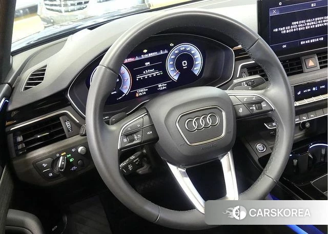 Audi A4 (B9) 2023 Черный из Кореи, фото 3