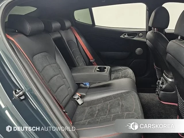 Kia Stinger Meister 2022 Темно-зеленый из Кореи, фото 3