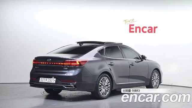 Kia K7 Premier Hybrid 2020 Серый из Кореи, фото 3