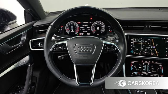 Audi A7 (4K) 2020 Синий из Кореи, фото 3