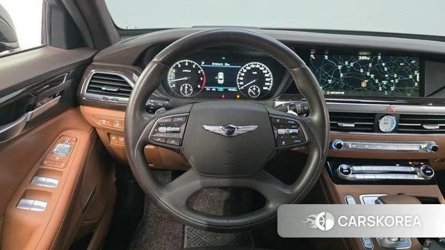 Genesis G90 2021 Черный из Кореи, фото 3