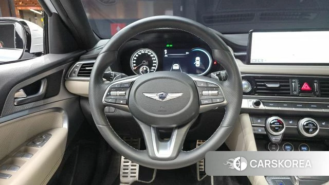 Genesis The New G70 2021 Светло-серебряный цвет из Кореи, фото 3