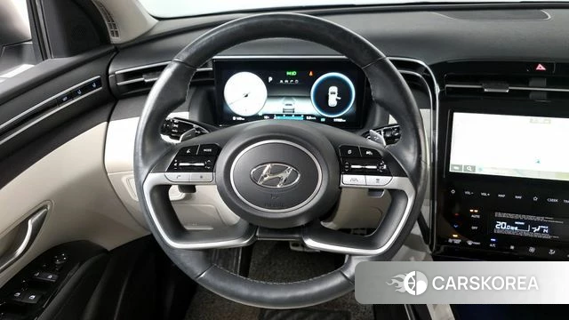 Hyundai Tucson Hybrid (NX4) 2020 Белый из Кореи, фото 3