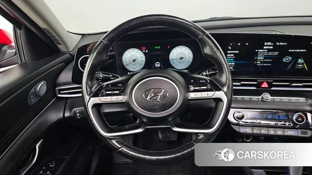 Hyundai Avante (CN7) 2022 Красный из Кореи, фото 3
