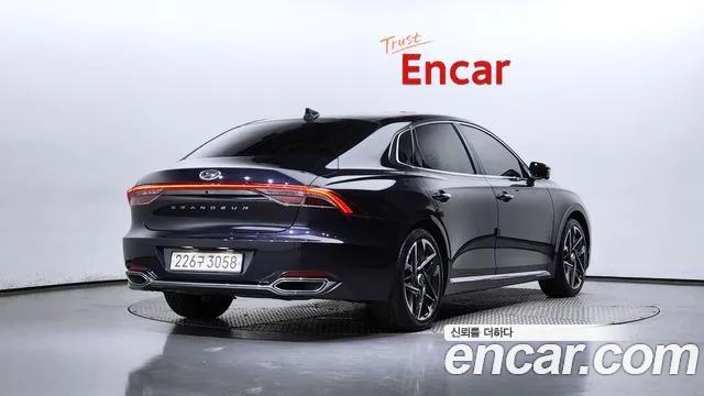 Hyundai The New Grandeur IG 2020 Синий из Кореи, фото 3