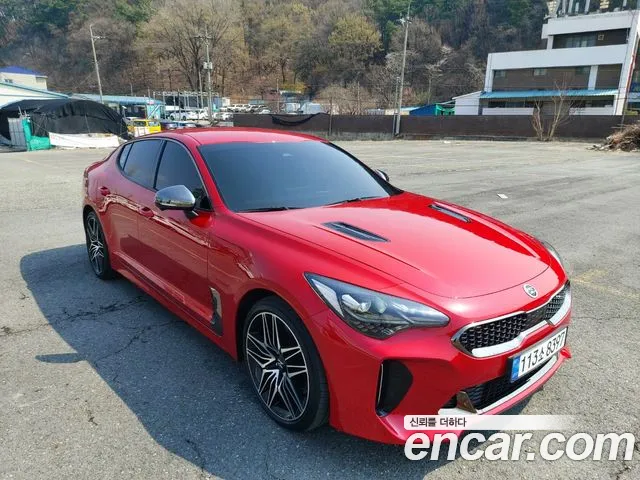 Kia Stinger Meister 2021 Красный из Кореи, фото 3