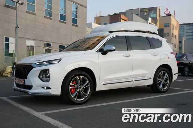 Hyundai Santa Fe TM 2018 Белый из Кореи, фото 3