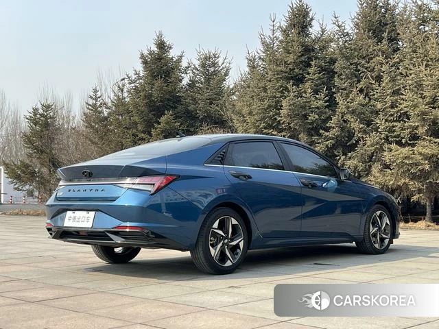 Hyundai Elantra 2022 Синий из Китая, фото 3