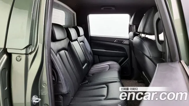 Ssangyong The New Rexton Sports Cannes 2021 Светло-зеленый из Кореи, фото 3