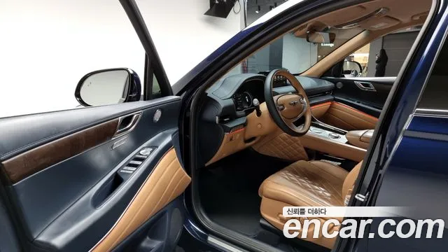 Genesis GV80 2021 Синий из Кореи, фото 3