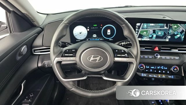 Hyundai The New Avante (CN7) 2024 Белый из Кореи, фото 3
