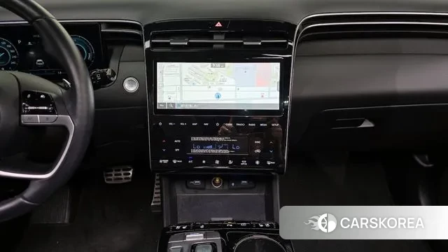 Hyundai Tucson Hybrid (NX4) 2021 Черный из Кореи, фото 3