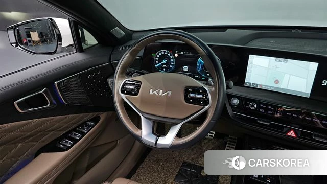 Kia K8 Hybrid 2022 Белый из Кореи, фото 3