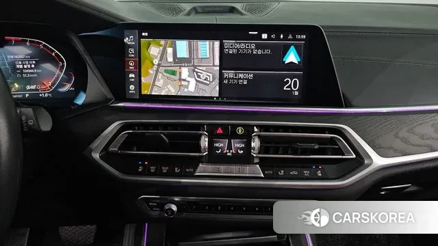 BMW X7 (G07) 2021 Черный из Кореи, фото 3