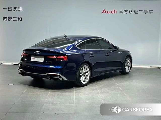 Audi A5 2023 Синий из Китая, фото 3