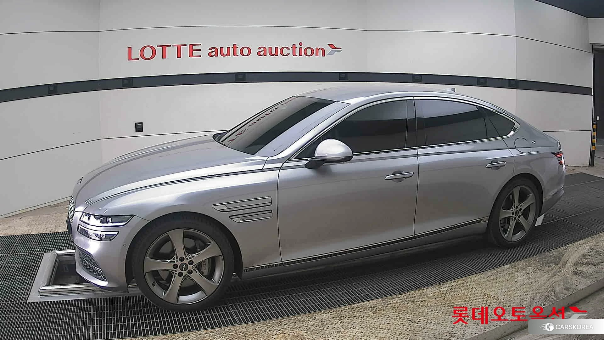 Hyundai G80 2022 Saville Silver из Кореи, фото 3