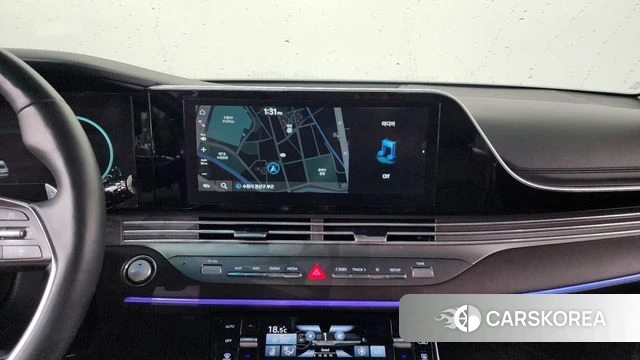 Hyundai The New Grandeur IG Hybrid 2020 Черный из Кореи, фото 3