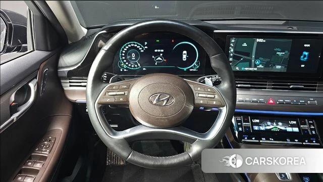 Hyundai The New Grandeur IG 2021 Черный из Кореи, фото 3