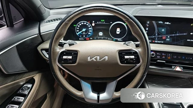 Kia K8 Hybrid 2021 Черный из Кореи, фото 3