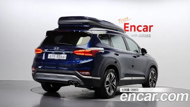 Hyundai Santa Fe TM 2018 Синий из Кореи, фото 3