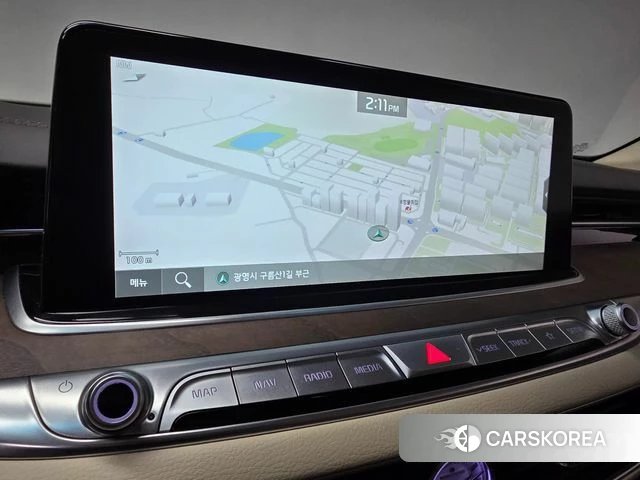 Kia More K9 2018 Серый из Кореи, фото 3