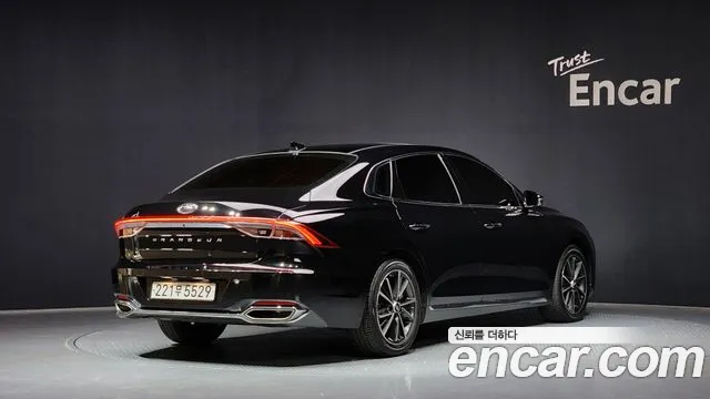 Hyundai The New Grandeur IG 2021 Черный из Кореи, фото 3