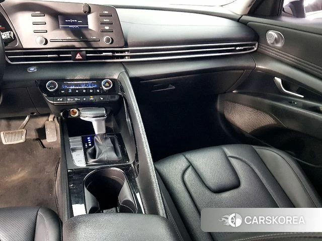 Hyundai Avante Hybrid (CN7) 2020 Белый из Кореи, фото 3