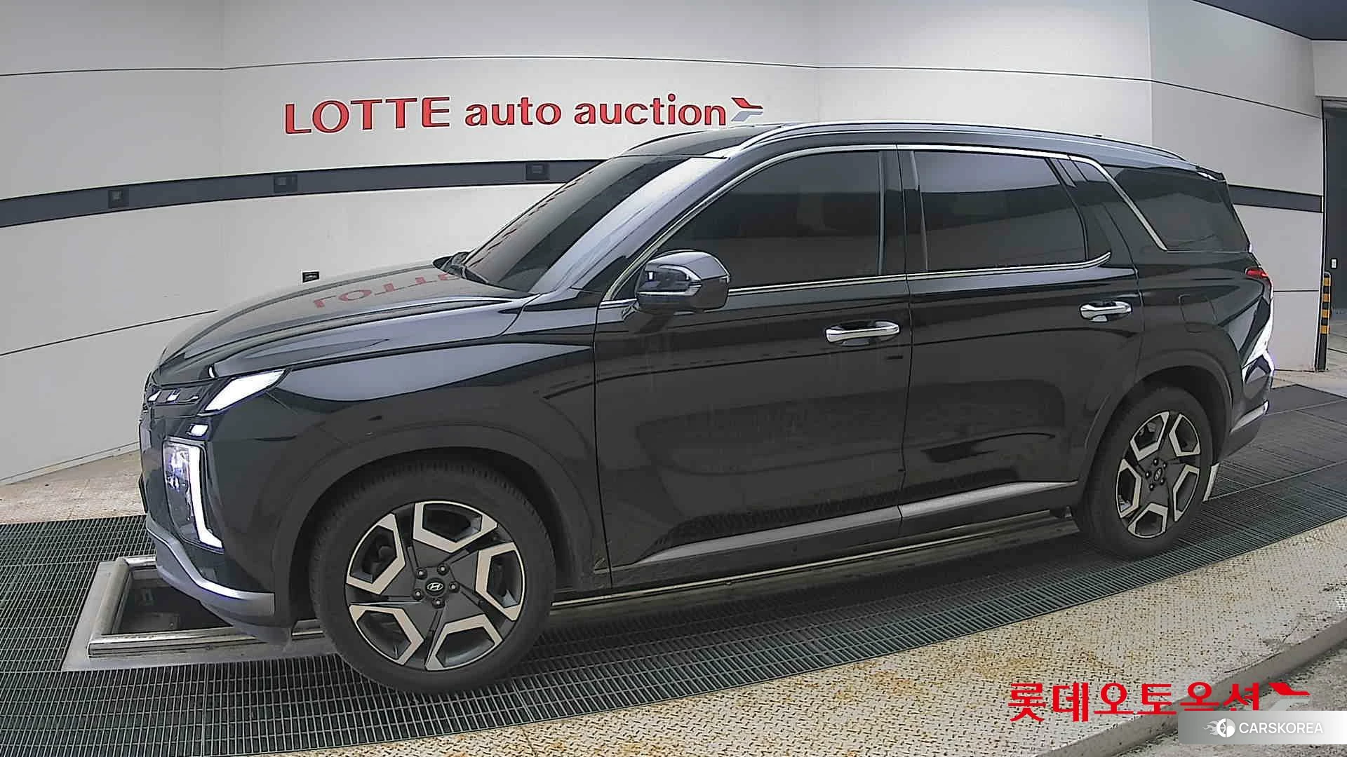 Hyundai Palisade 2023 Abyss Black Pearl из Кореи, фото 3