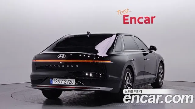 Hyundai Grandeur (GN7) 2023 Черный из Кореи, фото 3