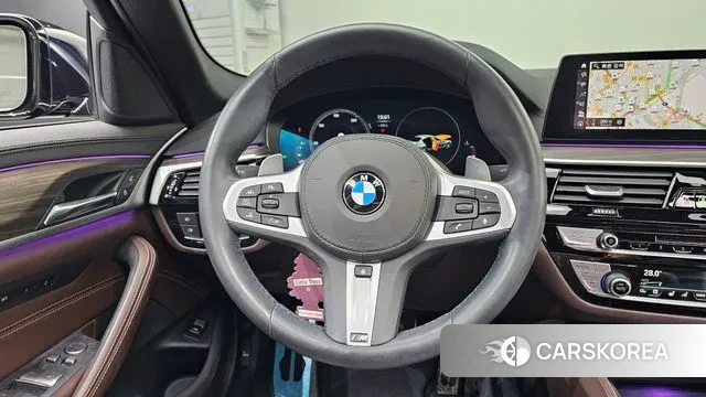 BMW 5 Series (G30) 2019 Синий из Кореи, фото 3