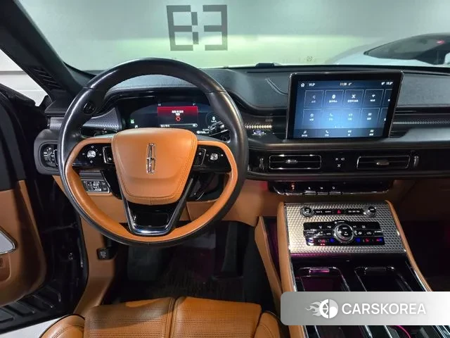 Lincoln Aviator 2nd generation 2022 Черный из Кореи, фото 3