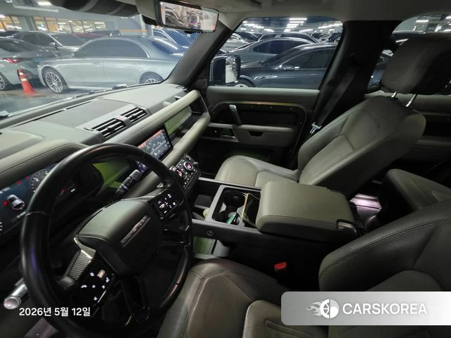 Land Rover Defender (L663) 2022 Светло-зеленый из Кореи, фото 3