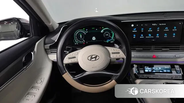Hyundai The New Grandeur IG Hybrid 2021 Серый из Кореи, фото 3