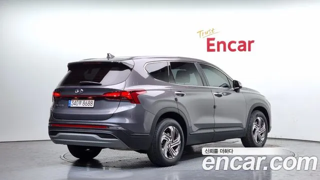 Hyundai The New Santa Fe 2022 Серый из Кореи, фото 3