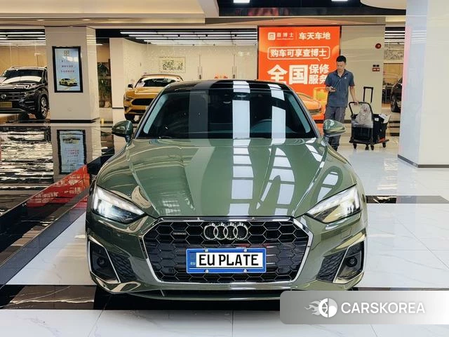 Audi A5 2023 Зеленый из Китая, фото 3
