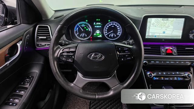 Hyundai Grandeur IG Hybrid 2018 Серый из Кореи, фото 3