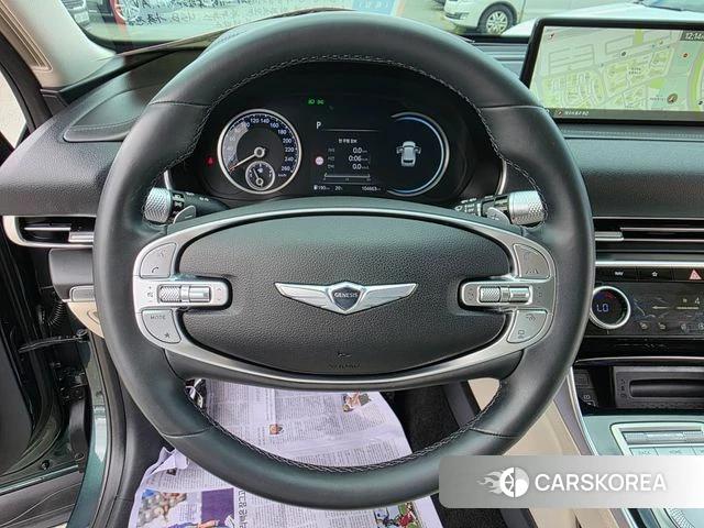 Genesis GV80 2022 Темно-зеленый из Кореи, фото 3