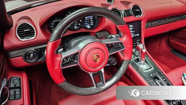 Porsche 718 Boxster 2022 Серебристо-серый из Кореи, фото 3