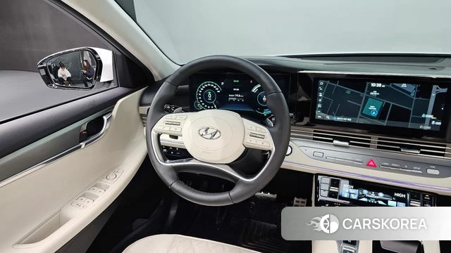 Hyundai The New Grandeur IG Hybrid 2022 Белый из Кореи, фото 3
