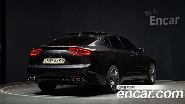 Kia Stinger 2019 Серый из Кореи, фото 3