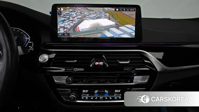 BMW 5 Series (G30) 2023 Черный из Кореи, фото 3