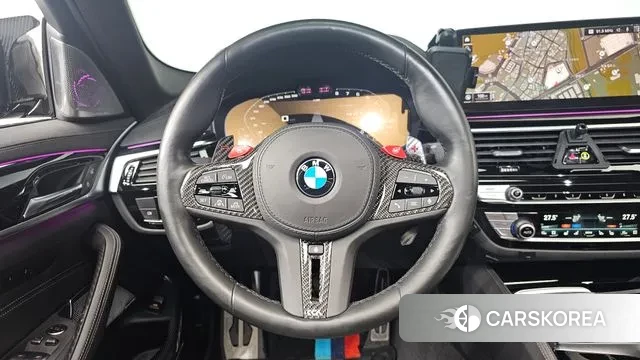 BMW 5 Series (G30) 2021 Черный из Кореи, фото 3